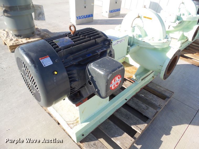 image for item HF9772 2017 Fairbanks 2823A horizontal split case water pump