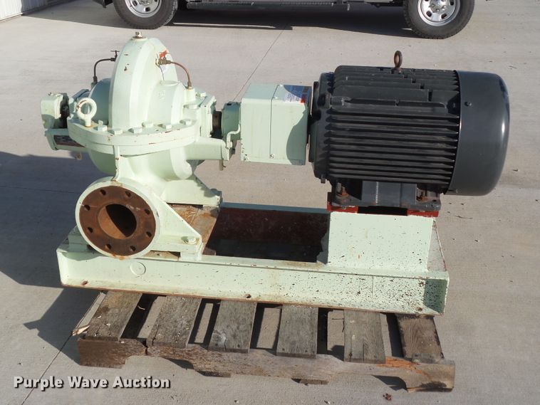 image for item HF9772 2017 Fairbanks 2823A horizontal split case water pump