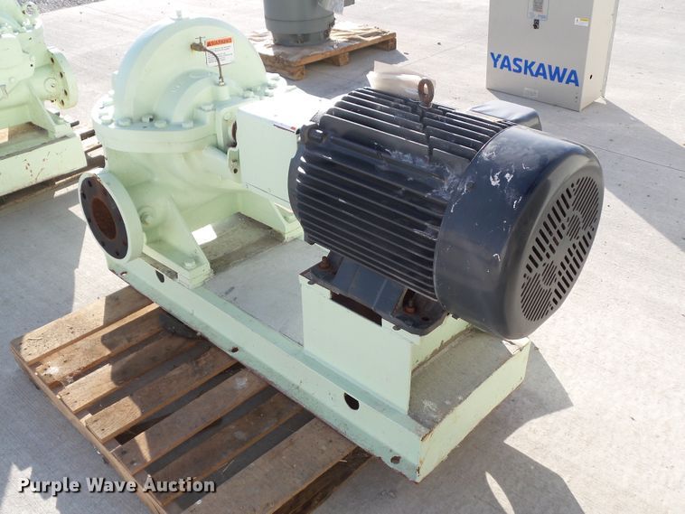 image for item HF9773 2017 Fairbanks 2823A horizontal split case water pump