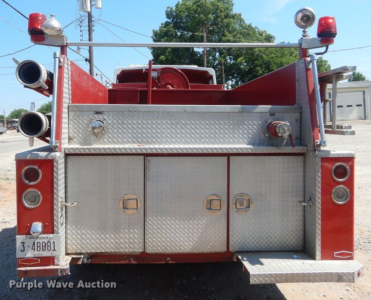 image for item HS9661 1981 Mack MS3  pumper fire truck