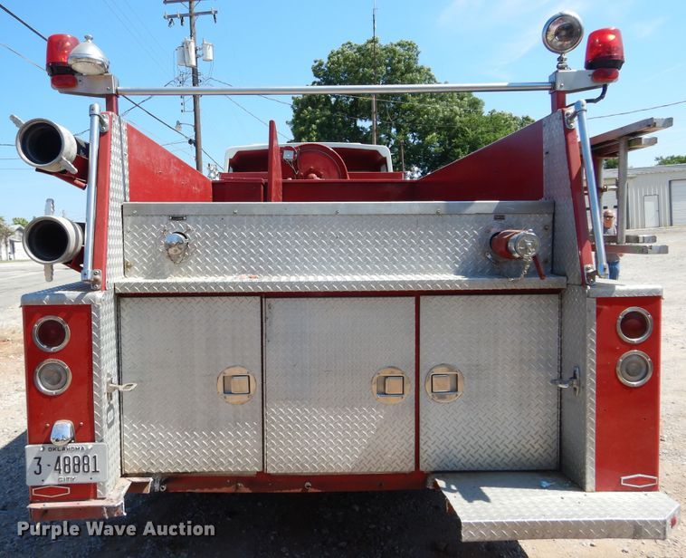 image for item HS9661 1981 Mack MS3  pumper fire truck