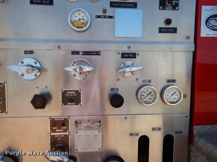 image for item HS9661 1981 Mack MS3  pumper fire truck