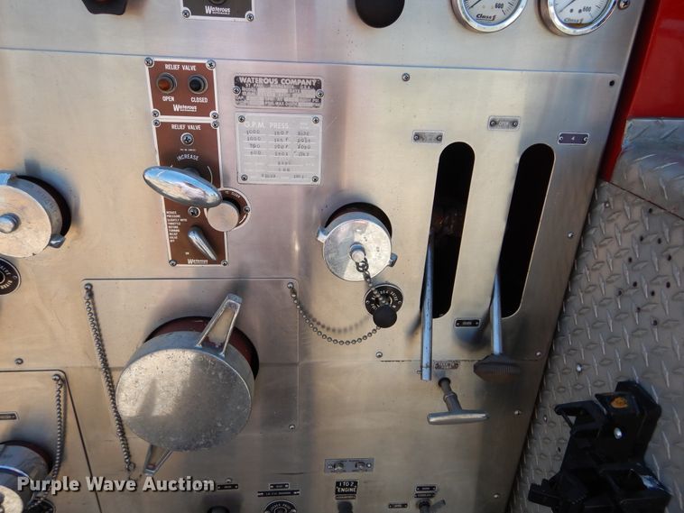 image for item HS9661 1981 Mack MS3  pumper fire truck