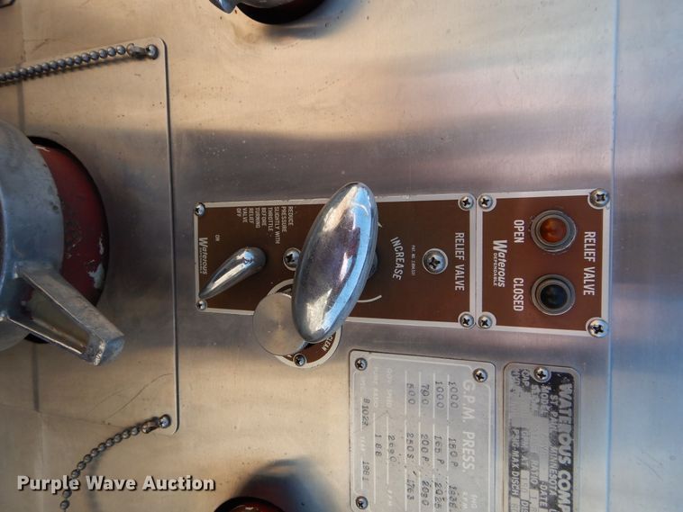 image for item HS9661 1981 Mack MS3  pumper fire truck