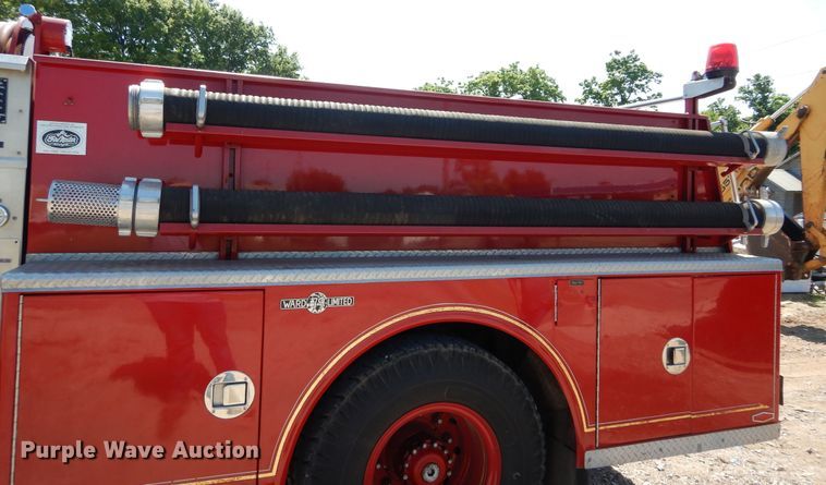 image for item HS9661 1981 Mack MS3  pumper fire truck