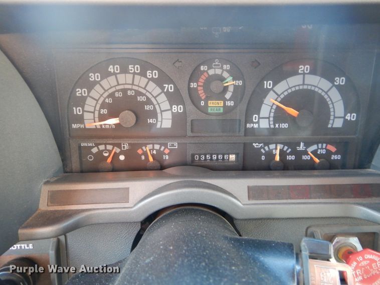 image for item HV9513 1997 GMC C8500  dump truck