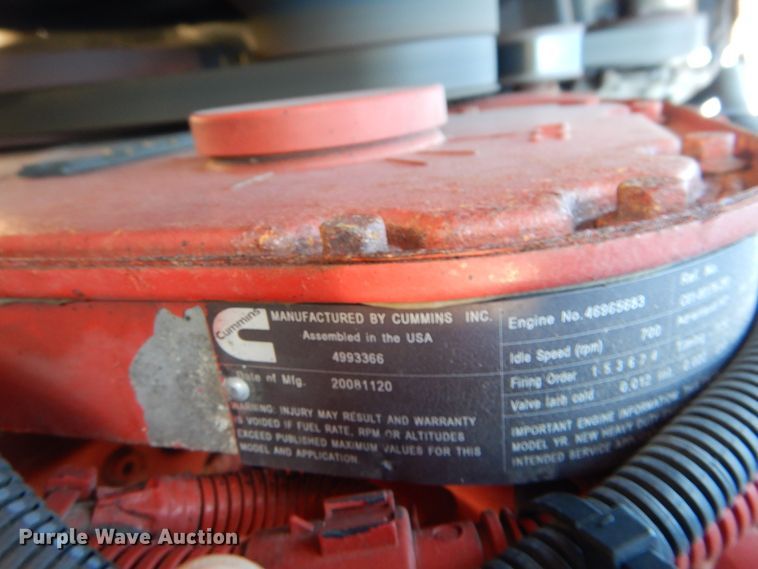 image for item HV9514 2009 Sterling Acterra  dump truck