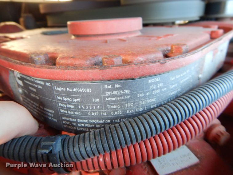 image for item HV9514 2009 Sterling Acterra  dump truck