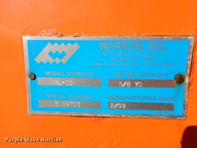 image for item HV9514 2009 Sterling Acterra  dump truck