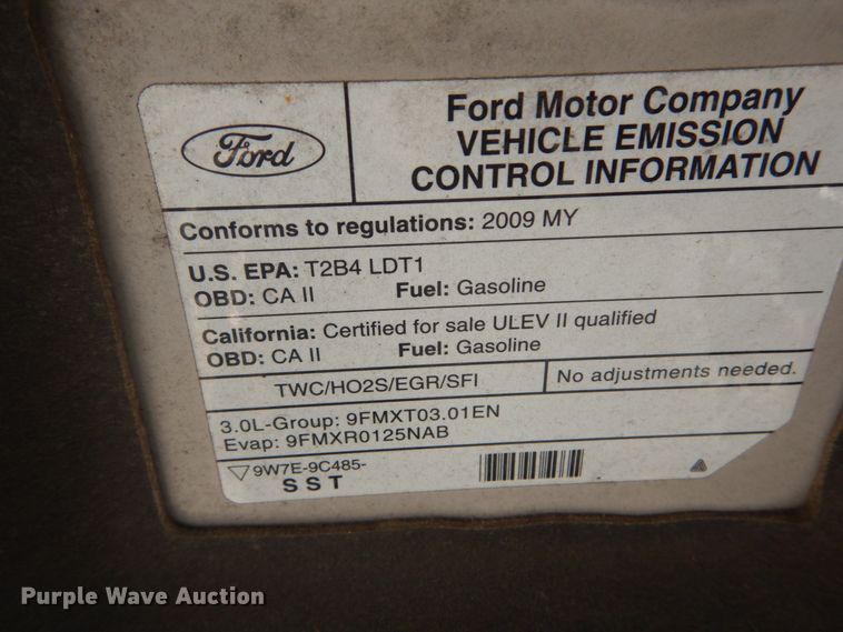 image for item HV9515 2009 Ford Escape XLT  SUV