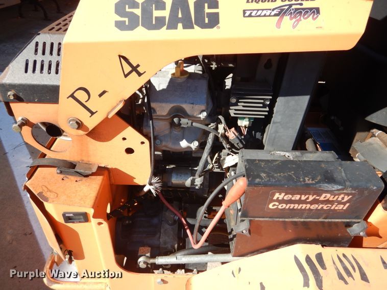 image for item HV9517 Scag Turf Tiger  ZTR lawn mower