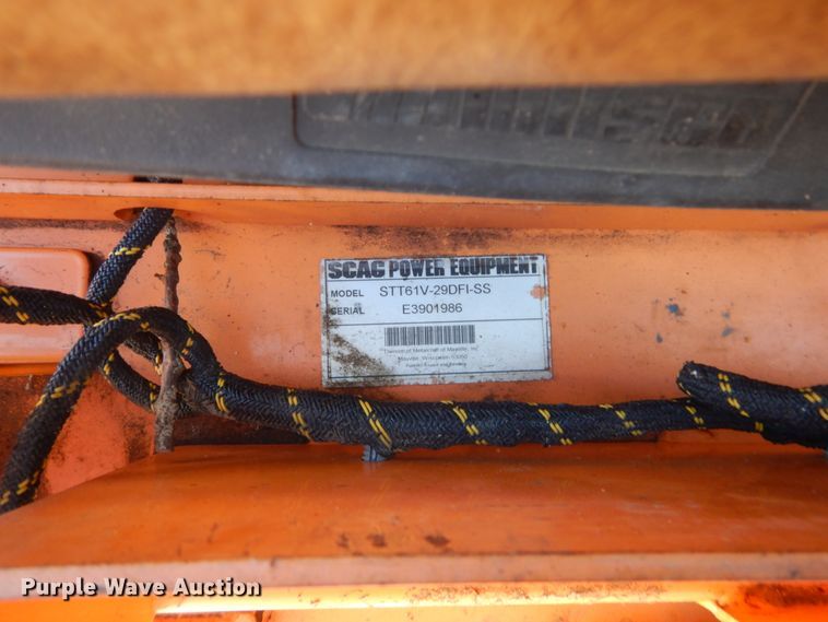 image for item HV9517 Scag Turf Tiger  ZTR lawn mower