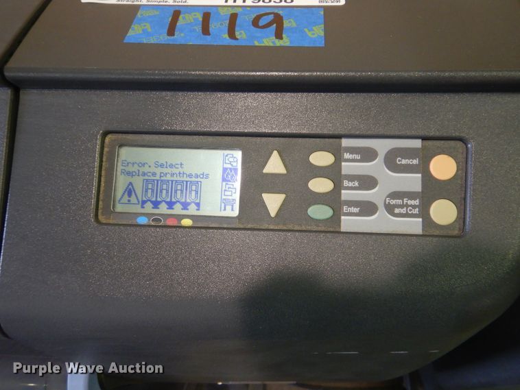 image for item HY9838 HP DesignJet 800 printer