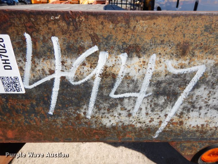 image for item DH7020 2000 Contrail equipment trailer