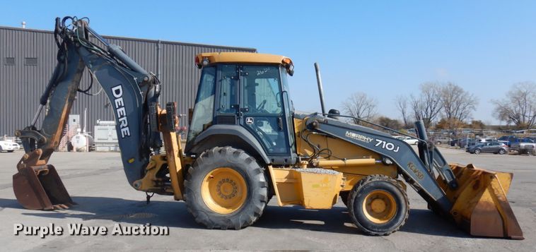image for item DH7031 2009 John Deere 710J  backhoe