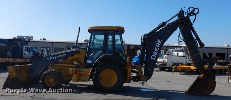 image for item DH7031 2009 John Deere 710J  backhoe