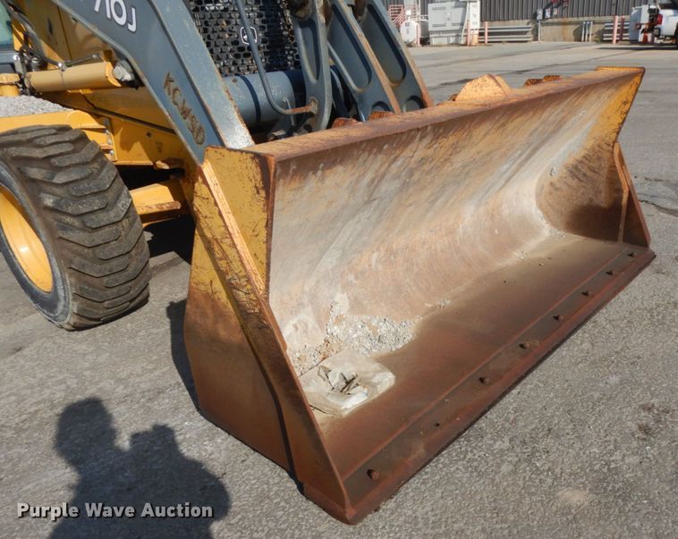 image for item DH7031 2009 John Deere 710J  backhoe