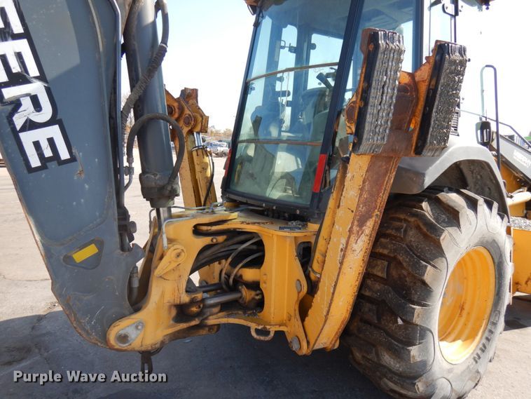 image for item DH7031 2009 John Deere 710J  backhoe