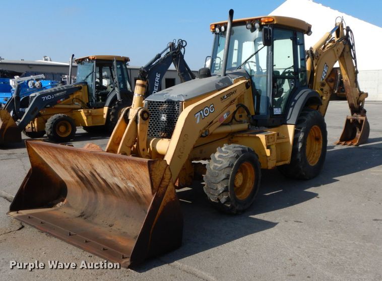 image for item DH7032 2007 John Deere 710G  backhoe