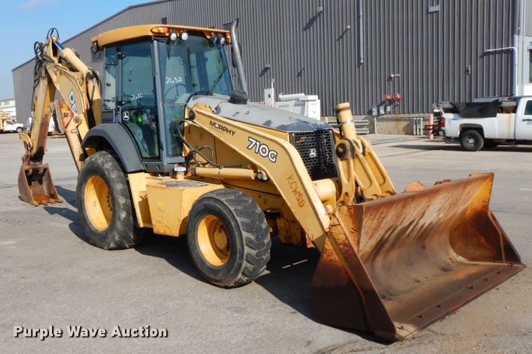 image for item DH7032 2007 John Deere 710G  backhoe