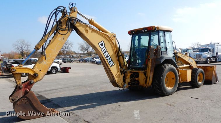 image for item DH7032 2007 John Deere 710G  backhoe