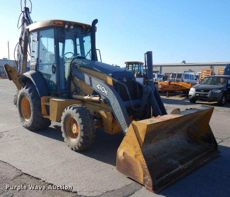 image for item DH7036 2012 John Deere 410K  backhoe