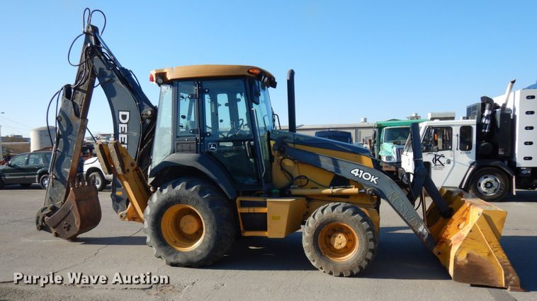 image for item DH7036 2012 John Deere 410K  backhoe