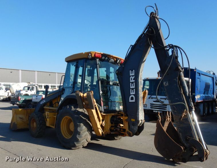 image for item DH7036 2012 John Deere 410K  backhoe