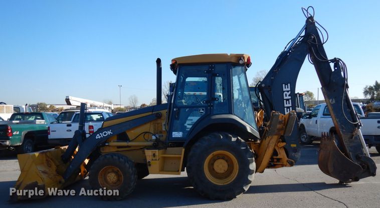 image for item DH7036 2012 John Deere 410K  backhoe