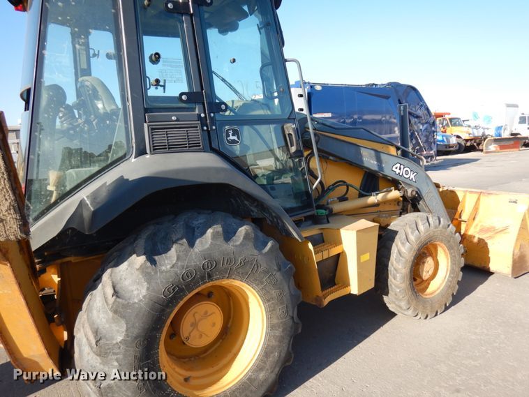 image for item DH7036 2012 John Deere 410K  backhoe