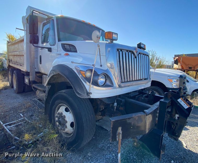 image for item DH7038 2012 International 7500  dump truck