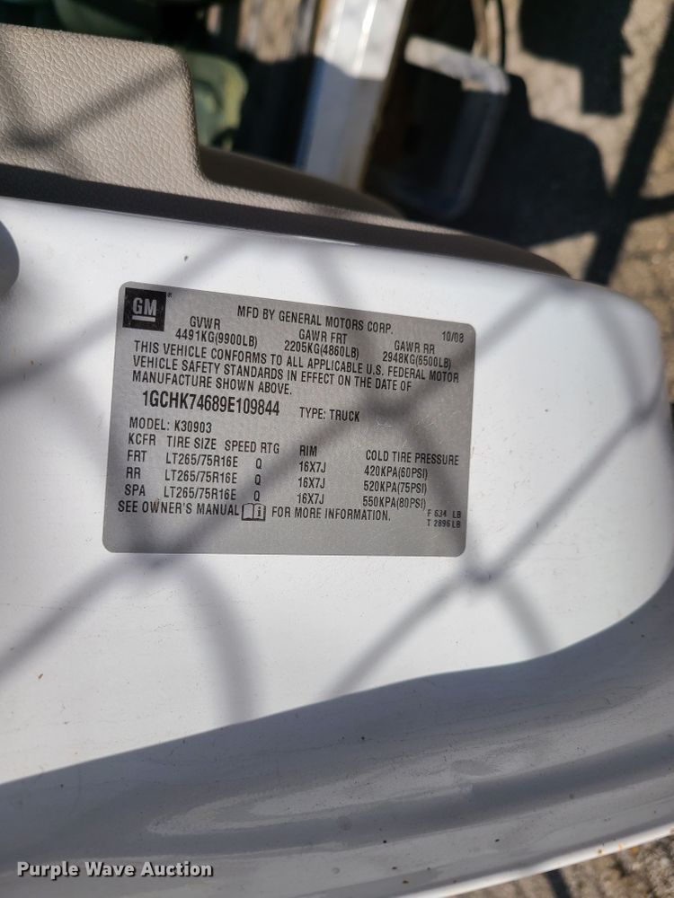 image for item DH7048 2009 Chevrolet Silverado 3500HD  pickup truck