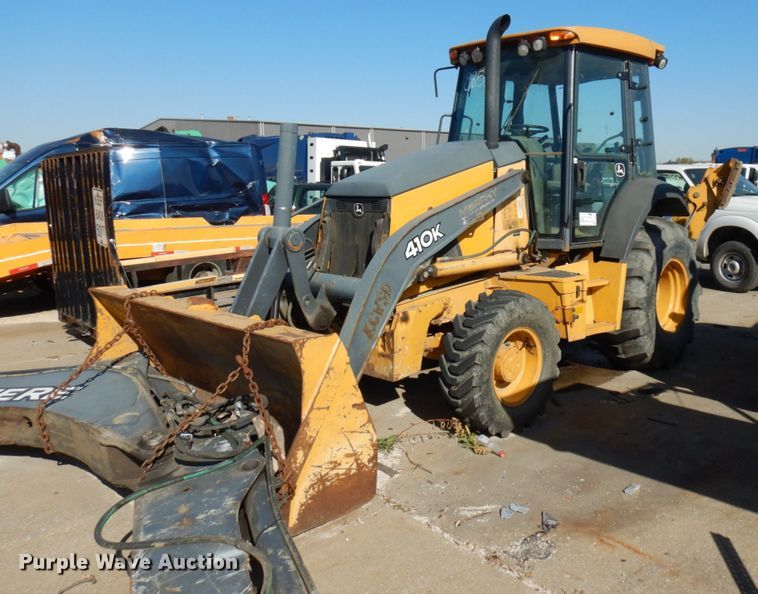 image for item DJ6000 2013 John Deere 410K  backhoe