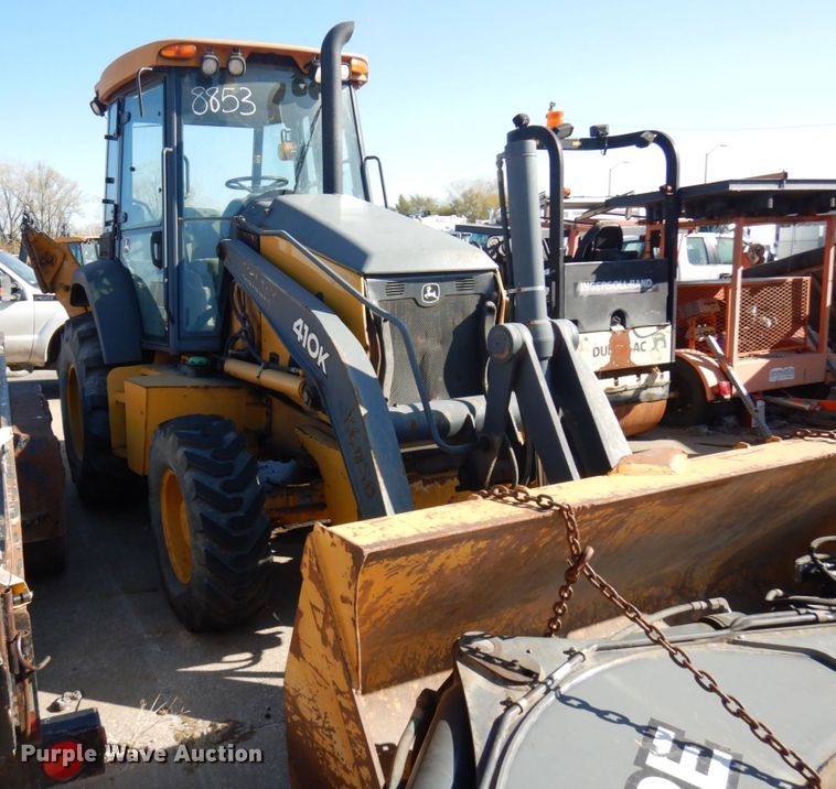 image for item DJ6000 2013 John Deere 410K  backhoe