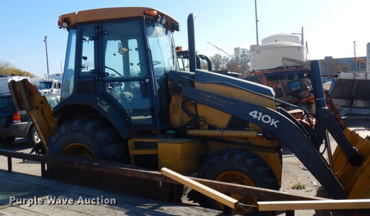 image for item DJ6000 2013 John Deere 410K  backhoe