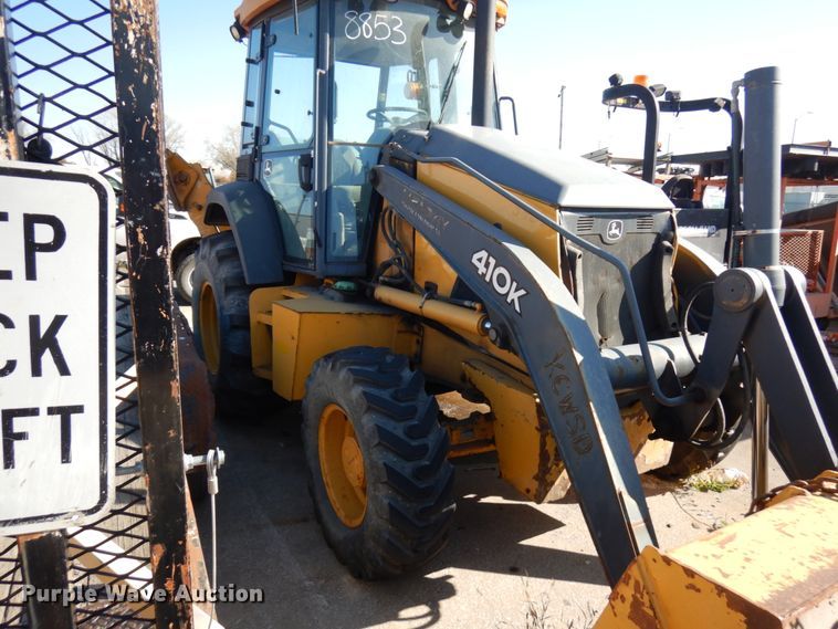 image for item DJ6000 2013 John Deere 410K  backhoe