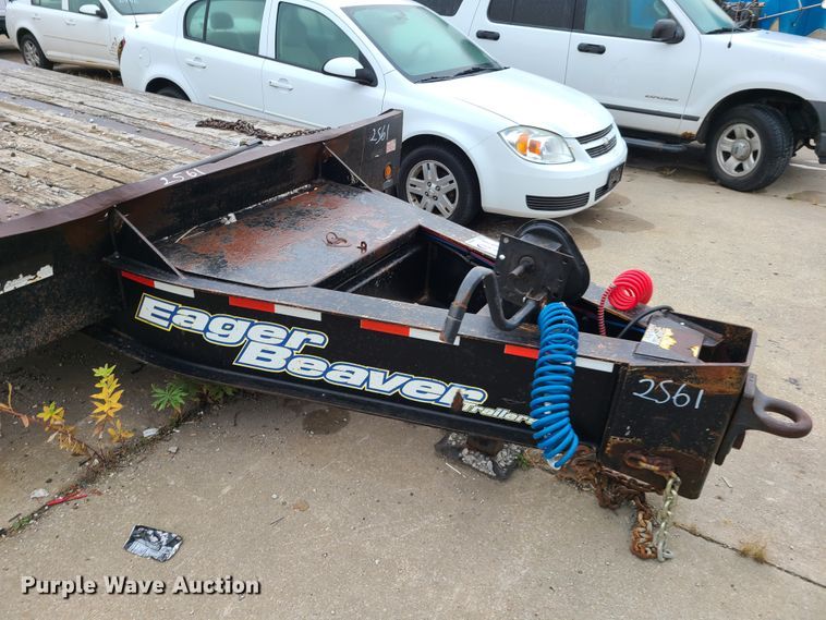 image for item DJ6006 2007 Eager Beaver equipment trailer
