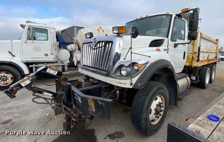 image for item DJ6013 2012 International WorkStar 7500  dump truck