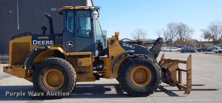 image for item DJ6018 2008 John Deere 544J  wheel loader