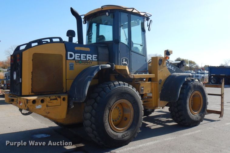 image for item DJ6018 2008 John Deere 544J  wheel loader