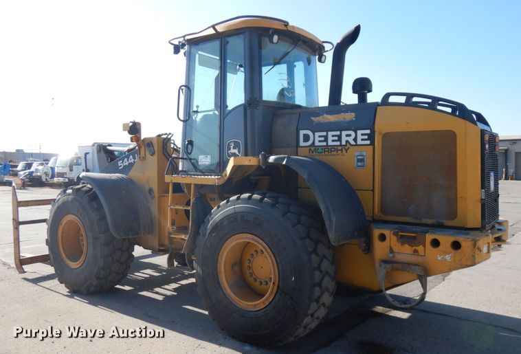 image for item DJ6018 2008 John Deere 544J  wheel loader