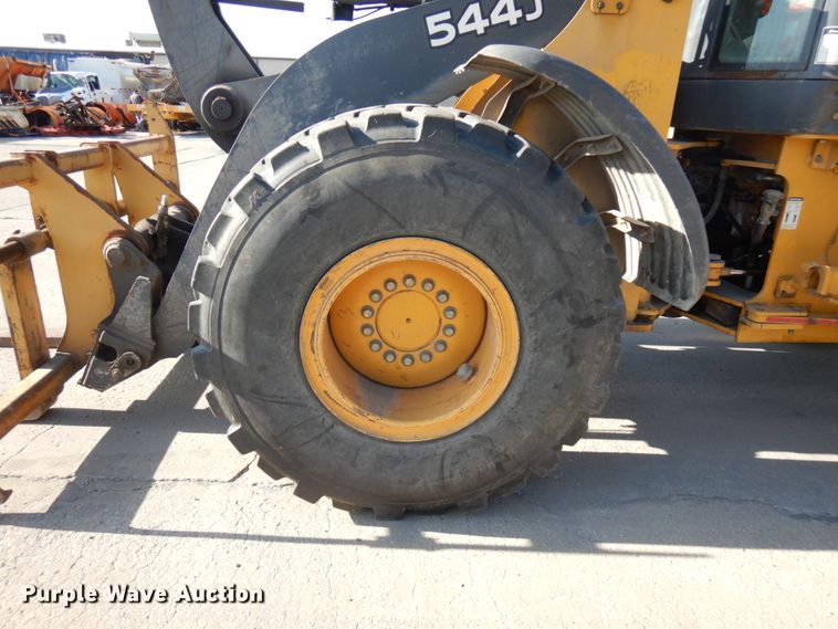 image for item DJ6018 2008 John Deere 544J  wheel loader