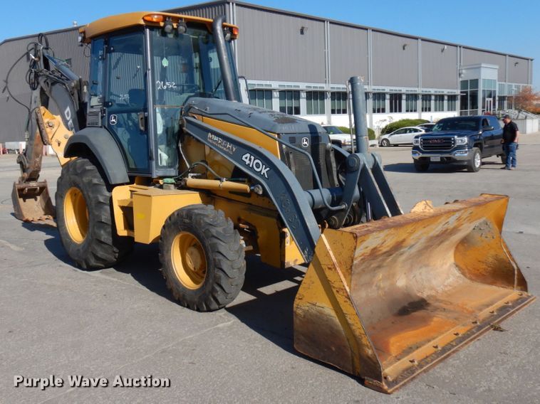 image for item DJ6019 2012 John Deere 410K  backhoe