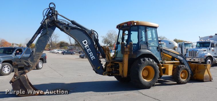 image for item DJ6019 2012 John Deere 410K  backhoe