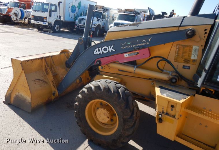 image for item DJ6019 2012 John Deere 410K  backhoe