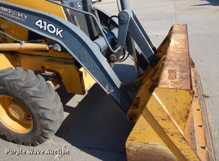 image for item DJ6019 2012 John Deere 410K  backhoe