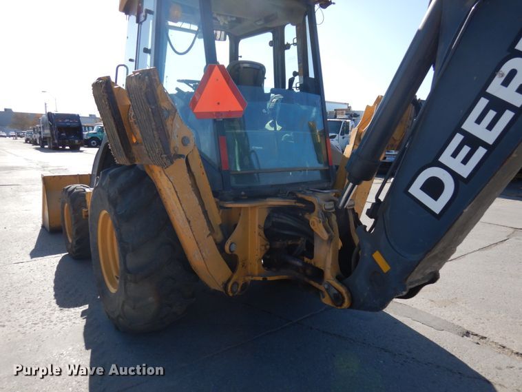 image for item DJ6019 2012 John Deere 410K  backhoe