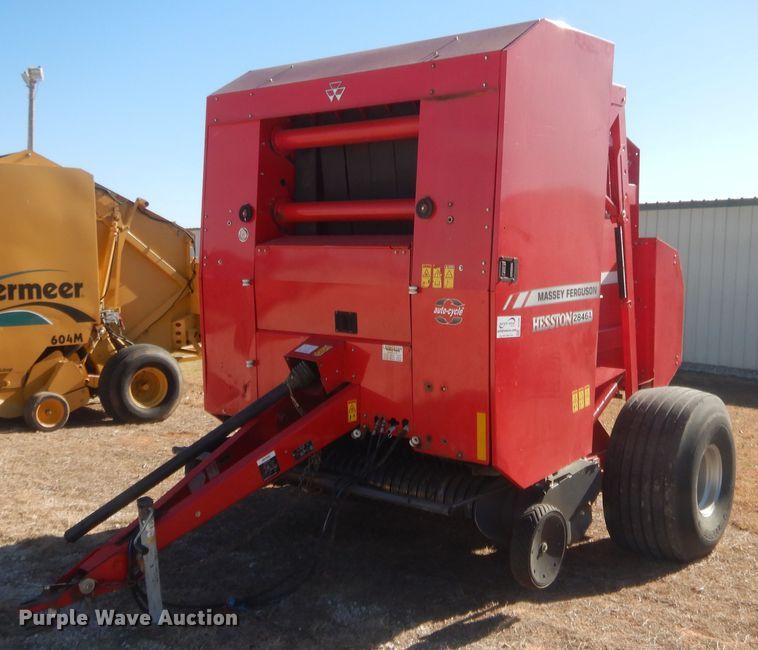 image for item DI3508 2013 Massey-Ferguson Hesston 2846A  round baler