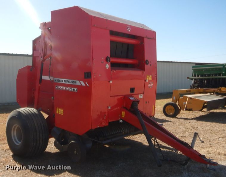 image for item DI3508 2013 Massey-Ferguson Hesston 2846A  round baler