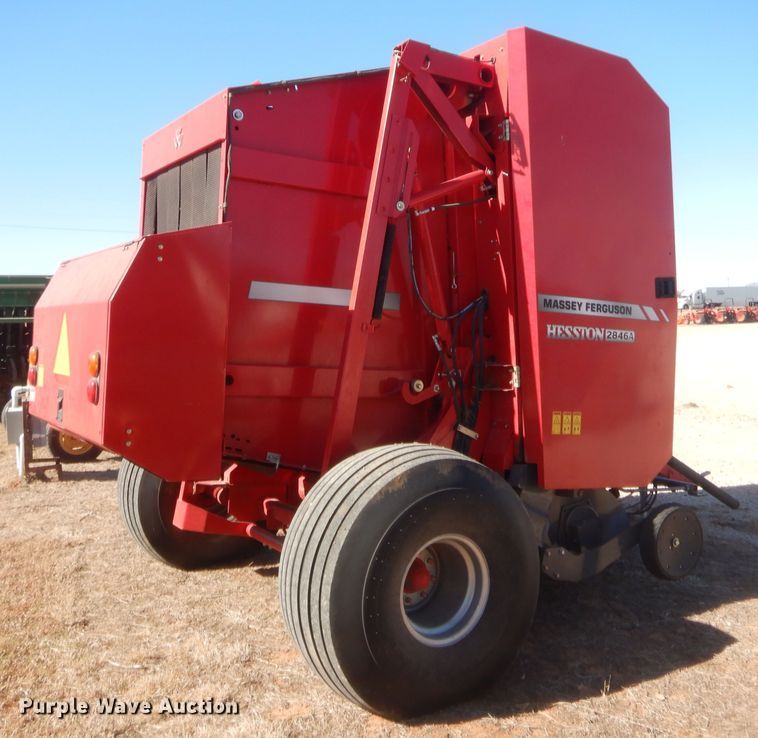 image for item DI3508 2013 Massey-Ferguson Hesston 2846A  round baler